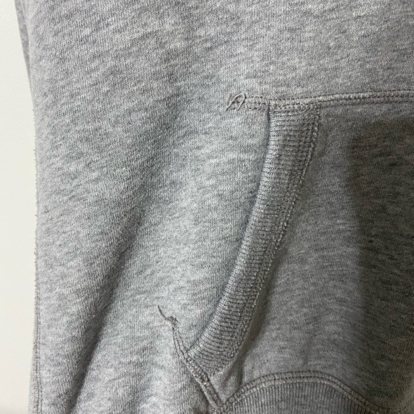 American Eagle Hoodie - Grey Deep V-neck Sweatshirt  - Size small - Picture 4 of 4